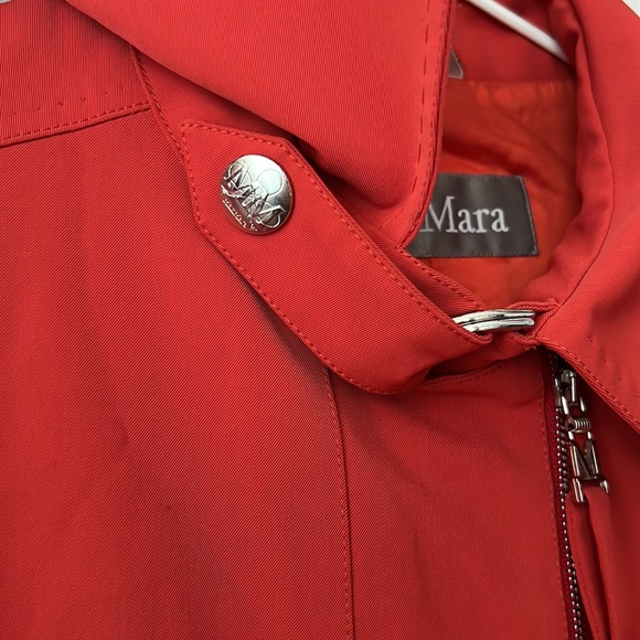 MaxMara Red Jacket Size 8 US - Picture 9 of 12